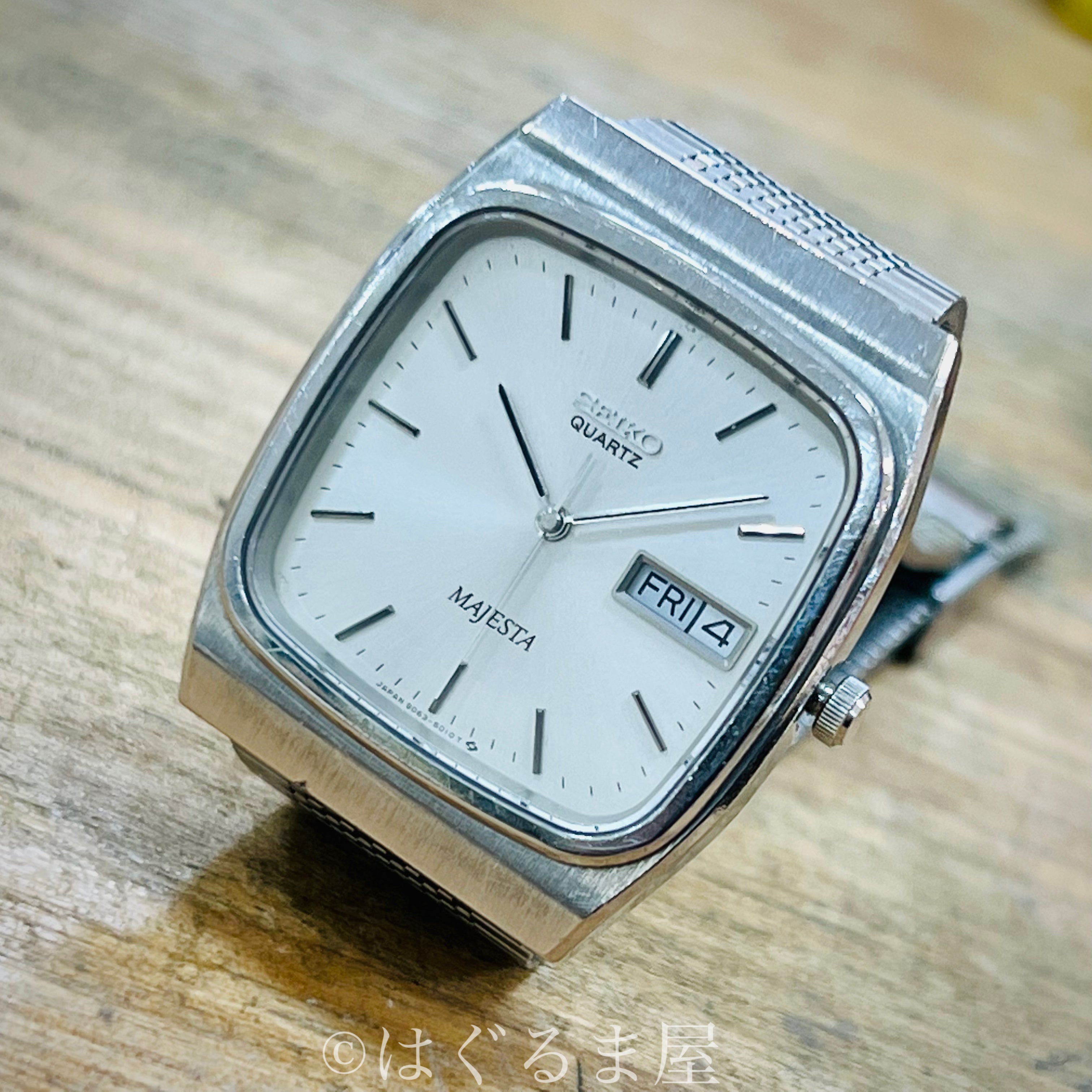 87 セイコー マジェスタ メンズウォッチ ツインモード年差クォーツ OH