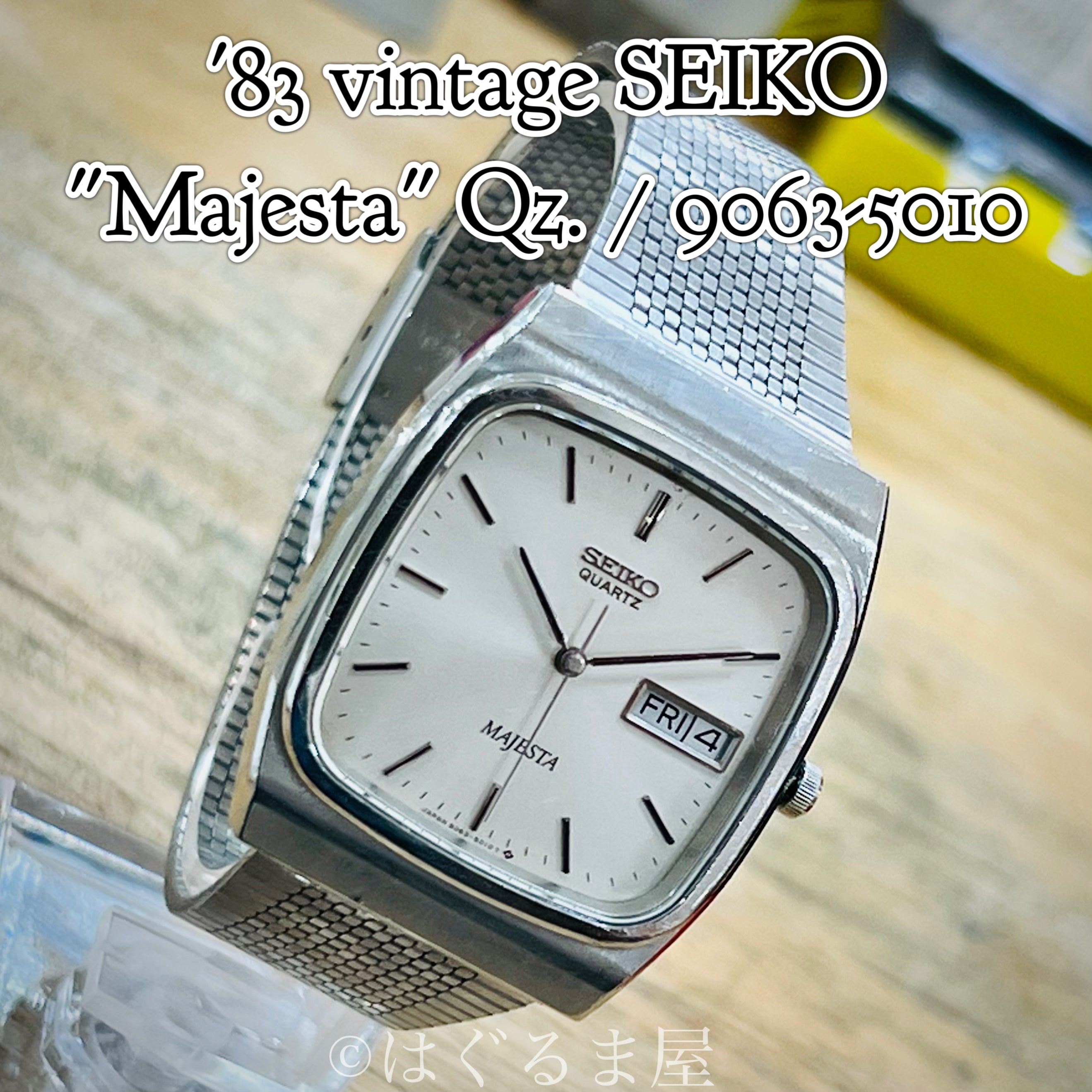 【稼働】SEIKO MAJESTA 腕時計 メンズ デイデイト 新品電池 新品電池】 SEIKO MAJESTA マジェスタ メンズ 腕時計 デイデイト